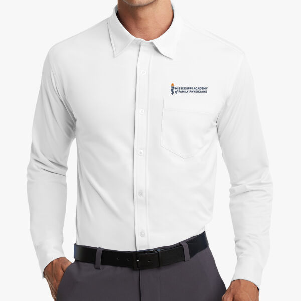 Men's Dimension Knit Dress Shirt Thumbnail