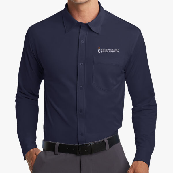 Men's Dimension Knit Dress Shirt Thumbnail