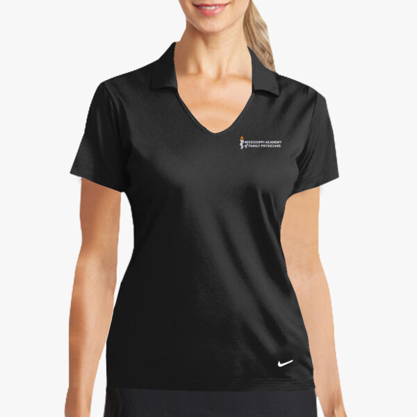 Nike Women's Dri-FIT Vertical Mesh Polo Thumbnail