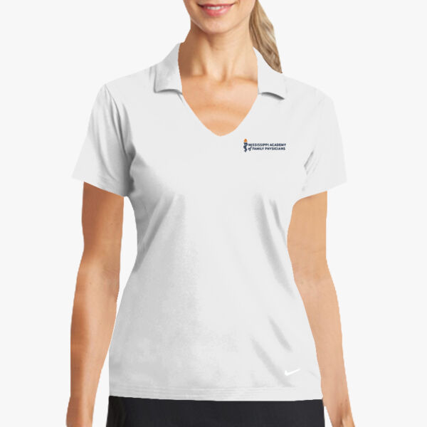 Nike Women's Dri-FIT Vertical Mesh Polo Thumbnail