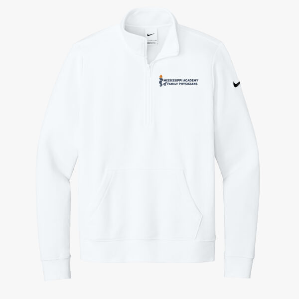 Nike Women's Club Fleece Swoosh 1/2-zip Thumbnail